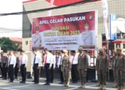 Polres Kotabaru Apel Gelar Pasukan Ops Patuh Intan 2023