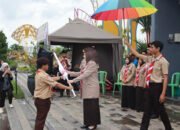 Ketua Kwarcab Gerakan Pramuka Kotabaru Lepas Kontingen Ke Provinsi