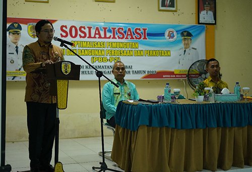 Pemkab Hst Sosialisasi Optimalisasi Pemungutan Pbb P Kalimantan Post