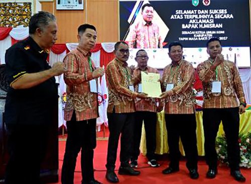 H Misran Terpilih Ketua KONI Tapin Periode 2023-2027 1 Hal 2 Rantau 4 klm 16