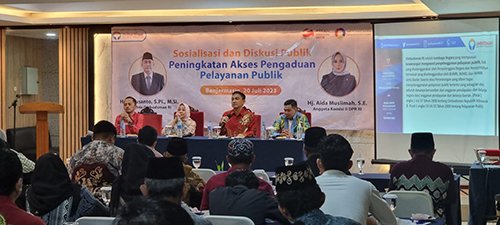 Ombudsman Buka Akses Pelayanan Publik<br>Masyarakat Sambut Antusias 1 Hal 9 3 Klm Buka Akses