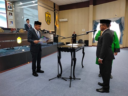 Nurul Fajri Resmi Anggota DPRD Kota Banjarmasin PAW 1 Hal 9 3 Klm Nurul Pajri dilantik