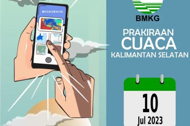 Tujuh Kabupaten di Kalsel Akan Terjadi Hujan Siang Hari Ini 1 IMG 20230710 WA00191