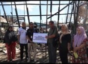 UPZ Bank Kalsel Bantu Korban Kebakaran di Jalan Rawasari Banjarmasin