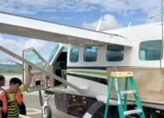 KKB Tembaki Pesawat Smart Air Bawa Personel Damai Cartenz di Homeyo