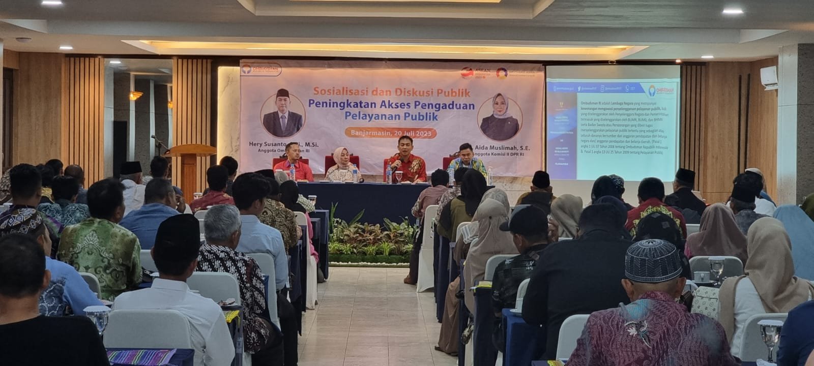 Ombudsman dan Komisi II DPR RI Buka Akses Pelayanan Publik, Masyarakat Antusias Sampaikan Keluhan 1 IMG 20230721 WA0052