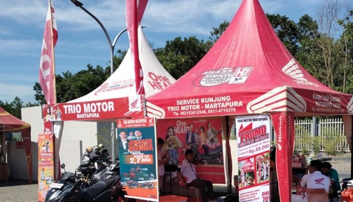Trio Motor Martapura Grebek Kampus STIEPAN Banjarbaru