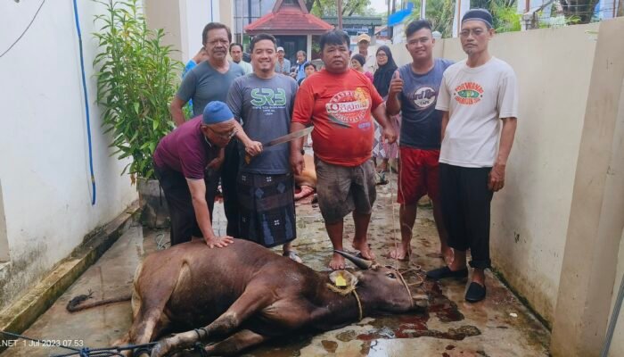 Idul adha 1444 H, Kalimantan Post Laksanakan Ibadah Kurban