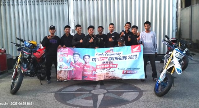 Komunitas Honda PT. Trio Motor Nobar MXGP dan CSR Bagikan Makanan 1 IMG 20230701 141641