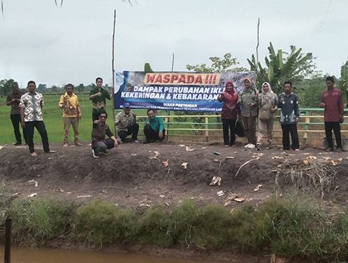 Distan Imbau Petani Waspada Dampak Perubahan Iklim