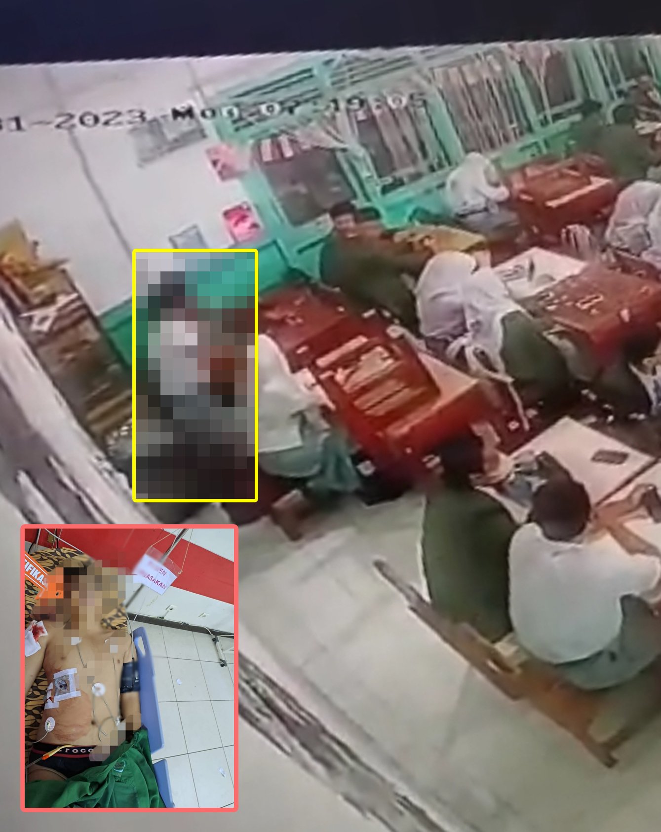 Mengaku Sering di Bully Teman Sekolah "Dihujani" Tikaman 1 1 4 KLM utama tikam