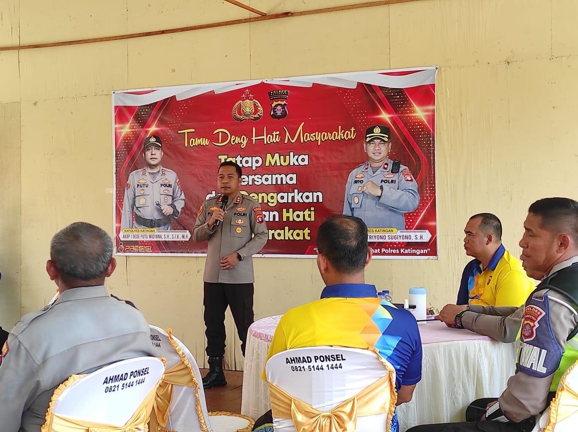 PWI - Polres Katingan Gelar Tatap Muka 1 15 katingan 21