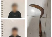 Tak Dikasih Uang, Dua Pemalak Celurit Korbannya