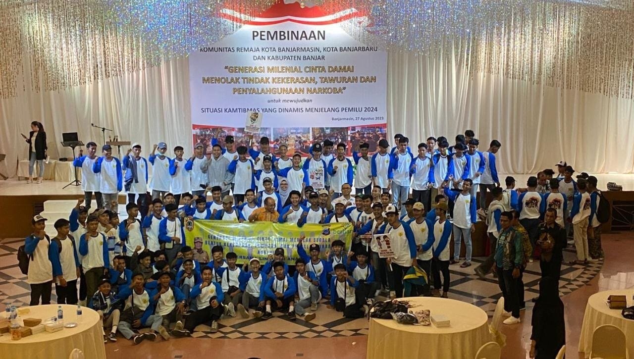 Polda Kalsel Bina Komunitas Anak Muda 1 5 Polda Cegah Kenakalan Remaja 2klm