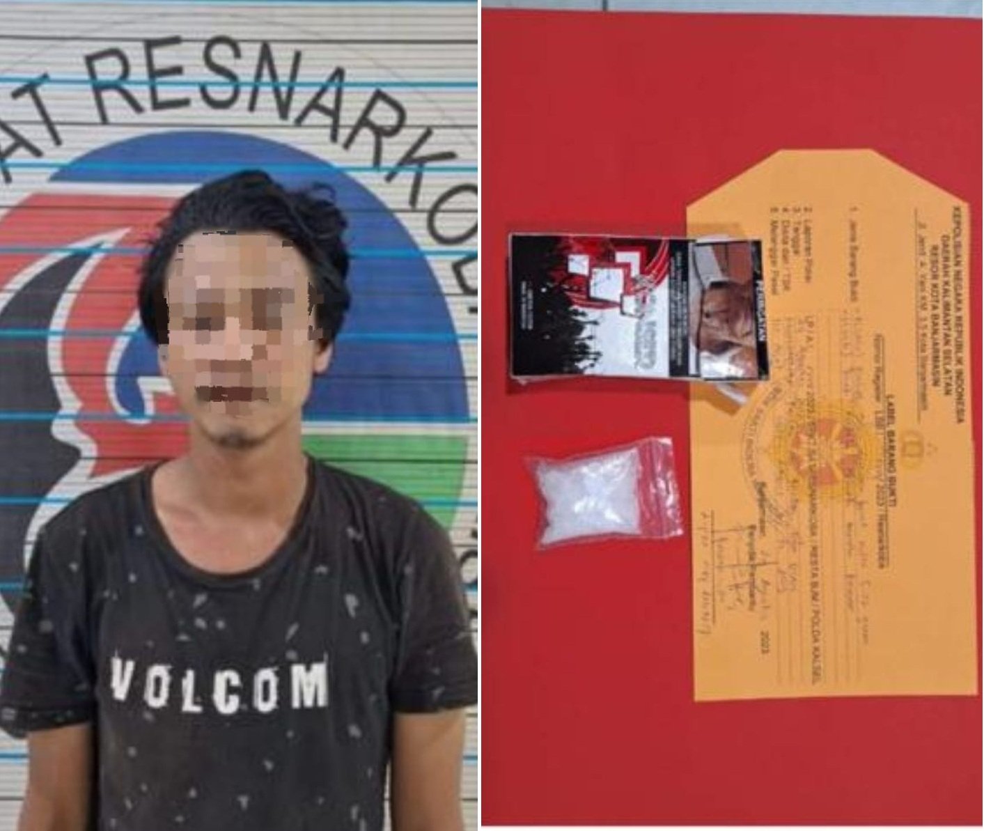 Warga Ampera III Kepergok Bawa Sabu 1 5 Sabu 1klm