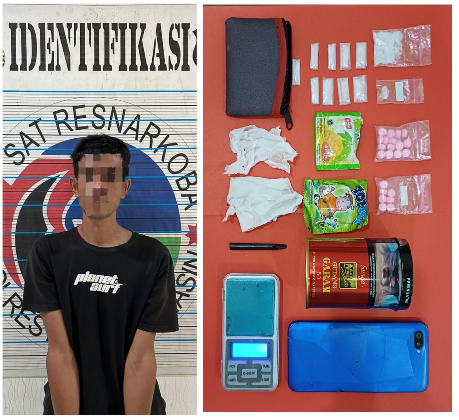 Warga Alalak Kedapatan Miliki 11 Paket Sabu dan 22 Butir Ekstasi 1 5 Sabu Perdagangan 3klm