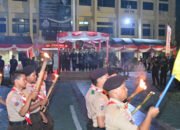 Upacara Taptu, Rombongan Semangat Membawa Obor