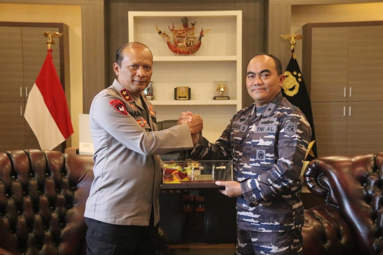 Danlanal Banjarmasin Berkunjung ke Kalteng 1 6 Lanal 3klm