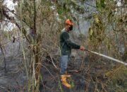 Lahan di Cindai Alus-Sungai Batang Terbakar