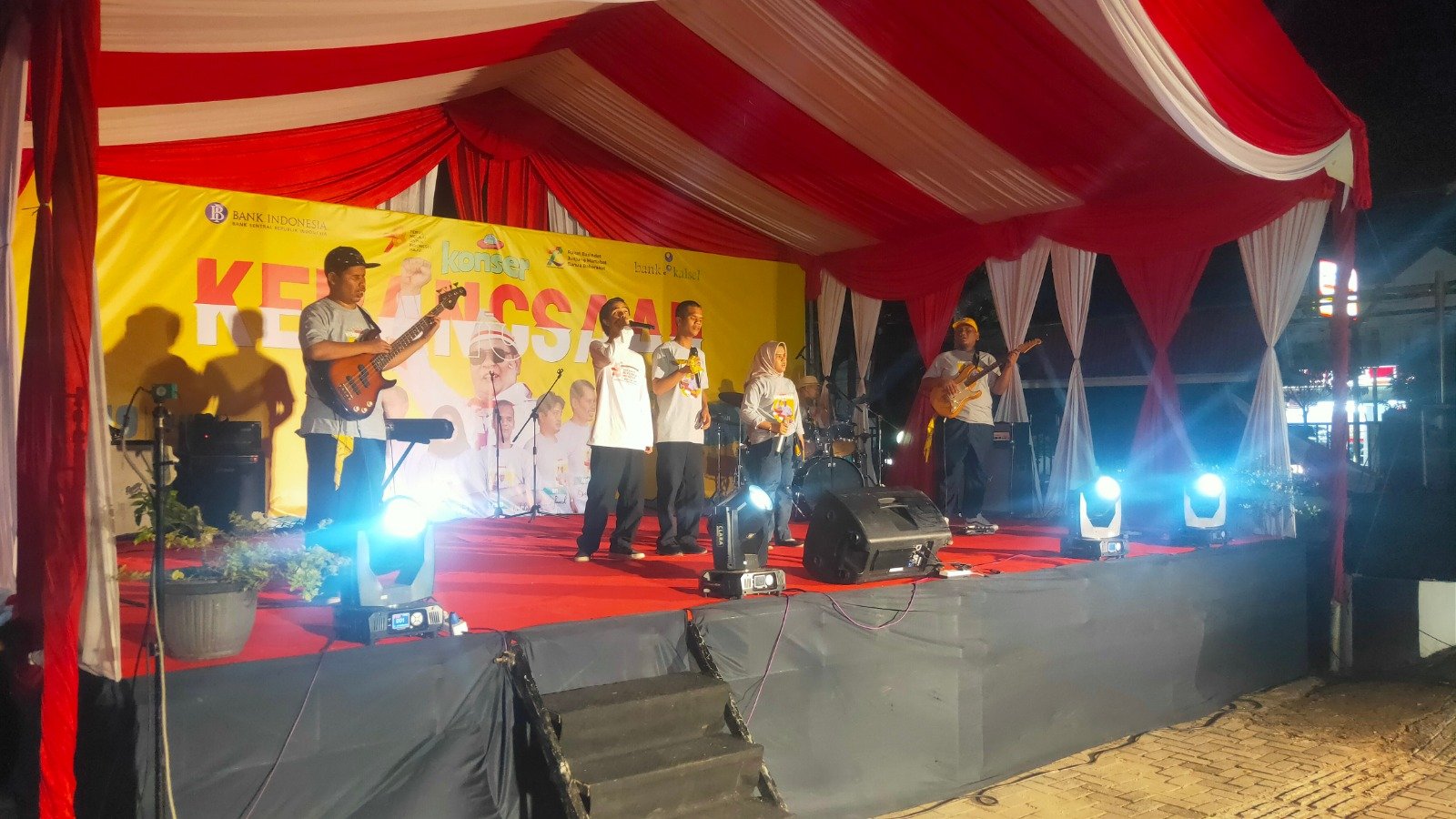 Sambut HUT Kemerdekaan RI 78 Grup Band Disabilitas Fajar Harapan Gelar Konser 1 Hal 10 4 KLm Disabelitas