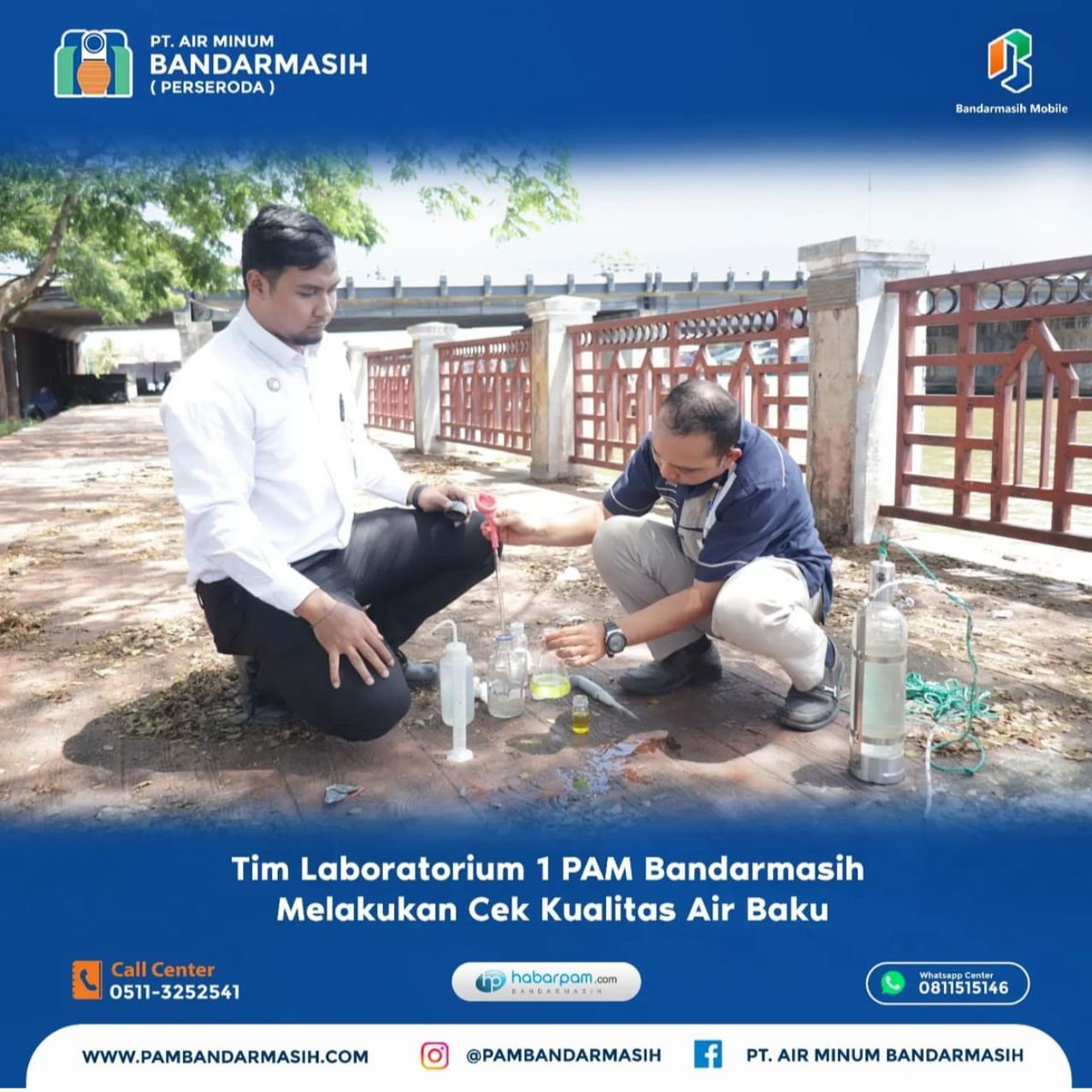 Hal 10 4 Klm Tim PAM Bandarmasih tolong buat tulisannya yang ifin