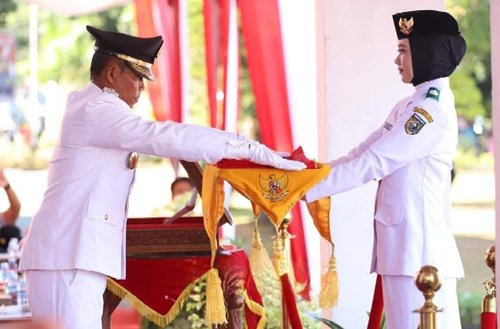 Sukamta Pimpin Upacara Peringatan Proklamasi Kemerdekaan RI Ke-78 1 Hal 11 Tala 3 klm 8