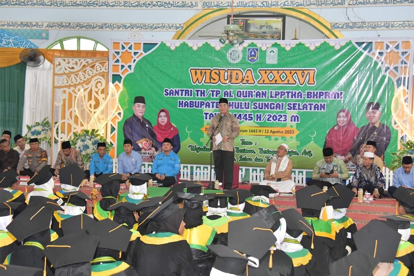 Ratusan Santri Tpa Se Hss Ikuti Wisuda Kalimantan Post