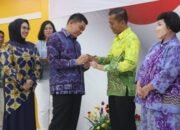Ramah Tamah Sambut Danlanal Baru di Kotabaru