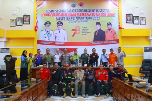 Kotabaru Gelar Sosialisasi dan Rakor Penanggulangan Karhutla 1 Hal 16 K Baru 3 kln