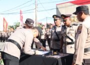 Kapolres Kotabaru Lantik Sejumlah Pejabat Utama