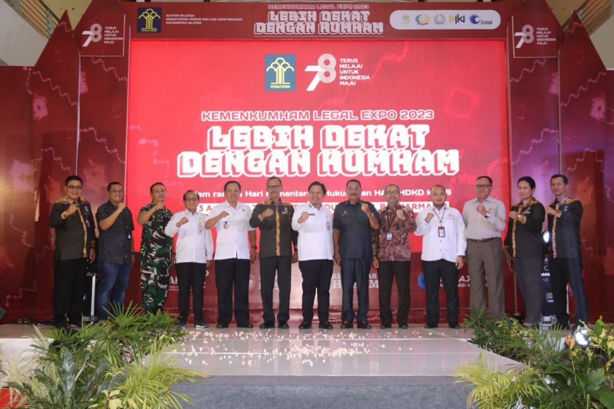 Curi Perhatian Warga Banua, Kemenkumham Legal Expo 2023 Resmi Dibuka 1 IMG 20230802 WA0057