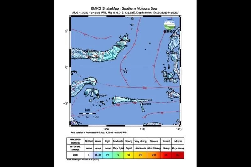 Gempa Magnitudo 6,0 Guncang Wilayah Tutuyan, Sulawesi Utara 1 IMG 20230804 WA0038