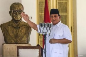 Prabowo Sebut Jokowi tak Campuri Urusan Parpol