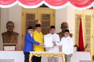 Golkar, PAN, dan PKB Sepakat Usung Prabowo Bacapres 2024