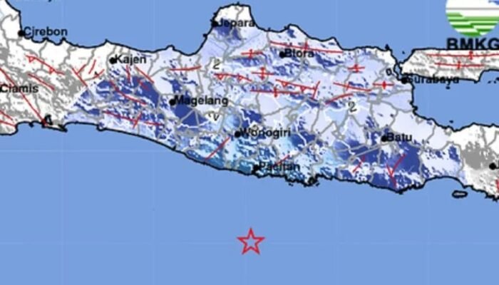 Gempa Magnitudo 5.0 Guncang Jawa Timur