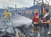 Satu Korban Tewas dan Tiga Rumah Terbakar di Sepinggan Balikpapan