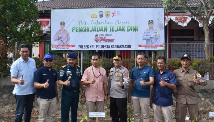 Pelindo Dukung Polri Lestarikan Negeri, Serentak Tanam 21 Juta Pohon di Seluruh Indonesia