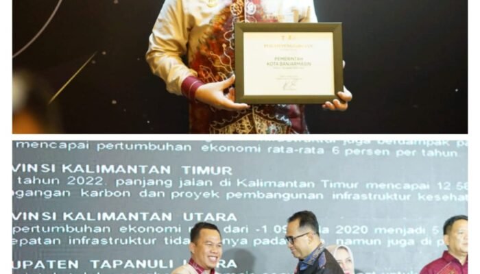 Banjarmasin Raih Penghargaan dalam Hal Percepatan Infrastruktur