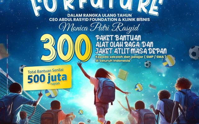 Bantuan Paket Olahraga Senilai Rp 500 Juta