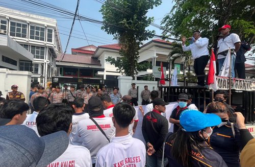 Dugaan TPPU Dana CSR Rp 5 Miliar 1 1 3 klm 5 cm demo