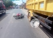 Gagal Menyalip, Mahasiswa Tewas di Bawah Kolong Truk 32 Gagal Menyalip, Mahasiswa Tewas di Bawah Kolong Truk
