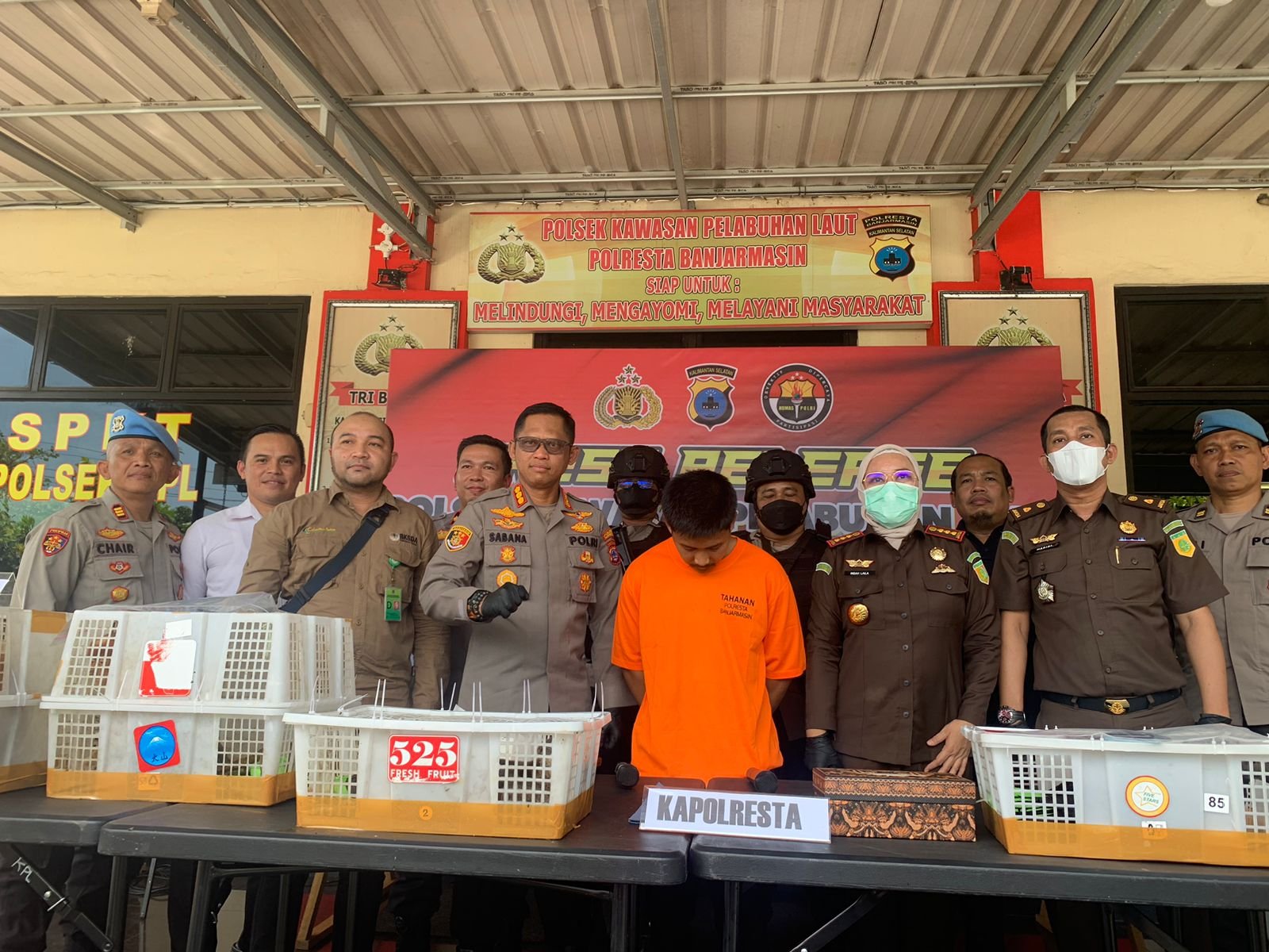 Polsek KPL Gagalkan Penyeludupan Satwa Dilindungi 1 5 HL Penyeludupan Satwa DiLindungi 3klm