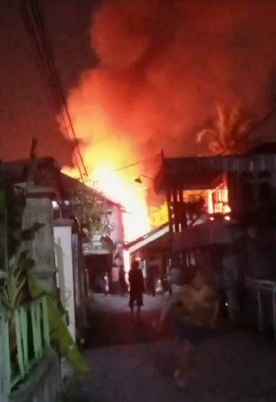 5 Kebakaran Gang Sepakat 2klm