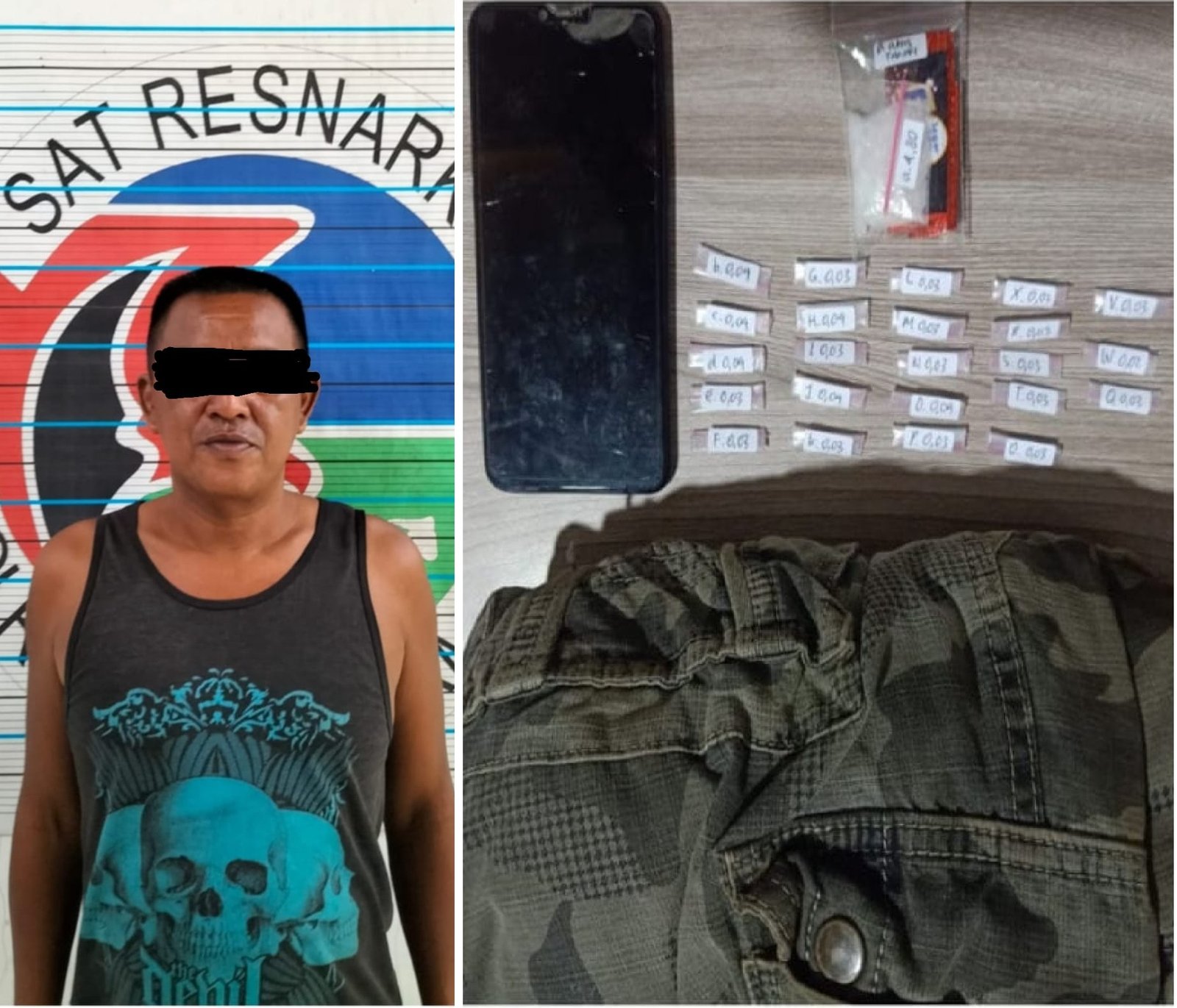 Pengojek Ditangkap Gegara 24 Paket Sabu 1 5 Sabu 2klm