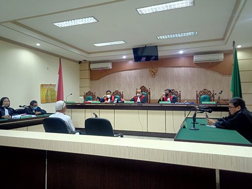 Sidang Lanjutan TPPU Pembebasan Lahan Bendungan Tapin<br>Kuasa Hukum Sugian Noor Pertanyakan Pasal Uang Pengganti 1 5 Sidang Bendungan Tapin 3klm