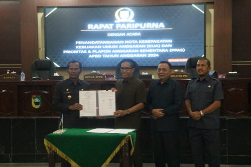 KUA PPAS 2024 Disepakati<br>Proses Selanjutnya Bersama Pj Bupati 1 Hal 11 Tala 3 klm 12