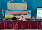 Percepat Bansos Beras, Kecamatan Mataraman Gelar Rakor