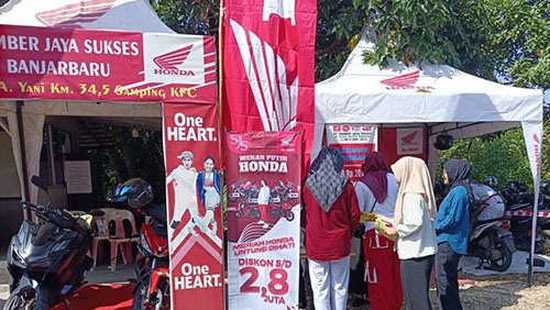 Dealer Sumber Jaya Banjarbaru Gelar Roadshow Event 1 Hal 7 Dealer Honda