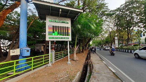 Kualitas Udara Memburuk, DLH Naikkan Ke Level Waspada 1 Hal 9 3 KLm Pengukur Suhu Udara