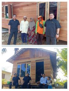 Reses DPRD Provinsi Troy Satria Tindak Lanjuti Bedah 12 Rumah di Cempaka Banjarbaru